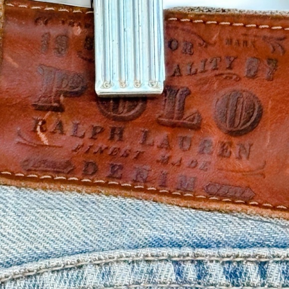 Polo Ralph Lauren Jeans Mens 34x30 Blue Denim 867 Classic Fit Medium Wash EUC - Picture 5 of 16